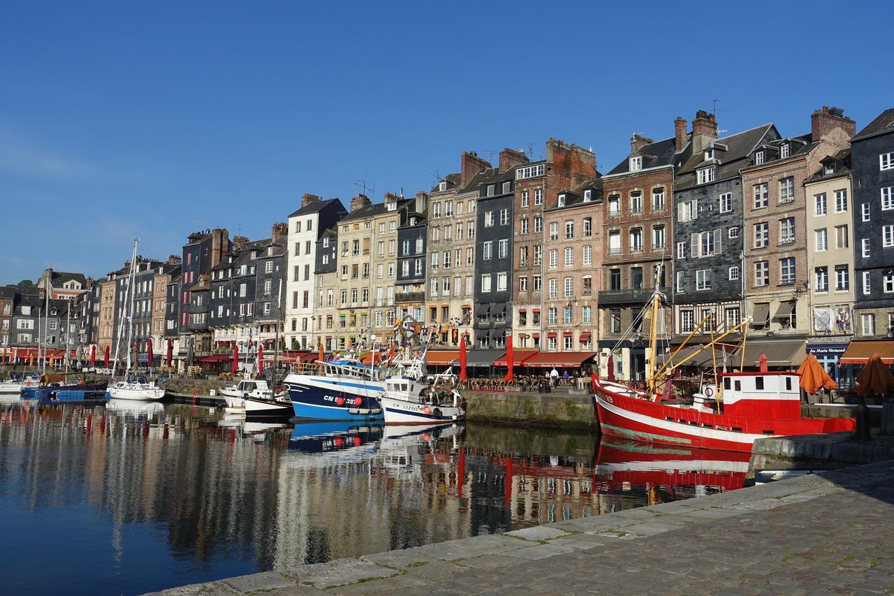 Armonui Honfleur Centre Historique Appartement Buitenkant foto